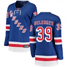 Women's Fanatics Branded New York Rangers Matt Beleskey Blue Home Jersey - Breakaway