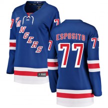 Women's Fanatics Branded New York Rangers Phil Esposito Blue Home Jersey - Breakaway