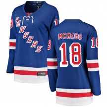 Women's Fanatics Branded New York Rangers Greg McKegg Blue Home Jersey - Breakaway