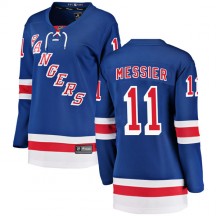 Women's Fanatics Branded New York Rangers Mark Messier Blue Home Jersey - Breakaway