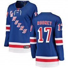 Women's Fanatics Branded New York Rangers Kevin Rooney Blue Home Jersey - Breakaway