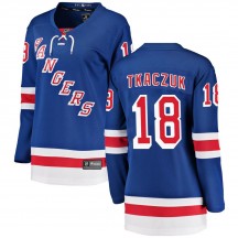 Women's Fanatics Branded New York Rangers Walt Tkaczuk Blue Home Jersey - Breakaway