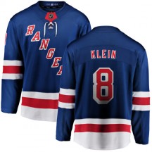 Men's Fanatics Branded New York Rangers Kevin Klein Blue Home Jersey - Breakaway