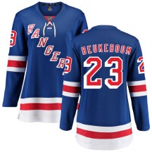 Women's Fanatics Branded New York Rangers Jeff Beukeboom Blue Home Jersey - Breakaway