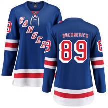 Women's Fanatics Branded New York Rangers Pavel Buchnevich Blue Home Jersey - Breakaway