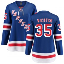 Women's Fanatics Branded New York Rangers Mike Richter Blue Home Jersey - Breakaway