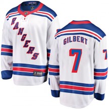 Men's Fanatics Branded New York Rangers Rod Gilbert White Away Jersey - Breakaway