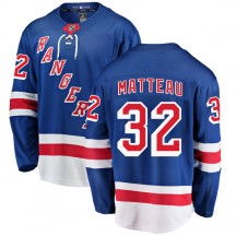 Men's Fanatics Branded New York Rangers Stephane Matteau Blue Home Jersey - Breakaway