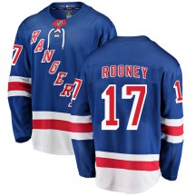 Men's Fanatics Branded New York Rangers Kevin Rooney Blue Home Jersey - Breakaway