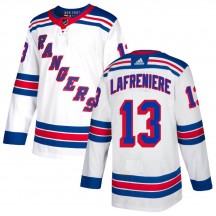 Youth Adidas New York Rangers Alexis Lafreniere White Jersey - Authentic