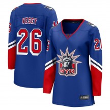 Women's Fanatics Branded New York Rangers Jimmy Vesey Royal Special Edition 2.0 Jersey - Breakaway