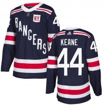 Youth Adidas New York Rangers Joey Keane Navy Blue 2018 Winter Classic Home Jersey - Authentic
