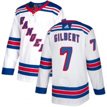 Men's Adidas New York Rangers Rod Gilbert White Jersey - Authentic