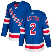 Men's Adidas New York Rangers Brian Leetch Royal Blue Home Jersey - Premier