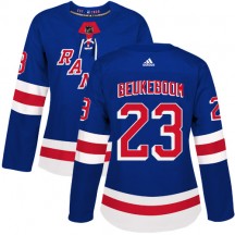 Women's Adidas New York Rangers Jeff Beukeboom Royal Blue Home Jersey - Authentic