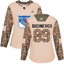 Women's Adidas New York Rangers Pavel Buchnevich White Away Jersey - Premier