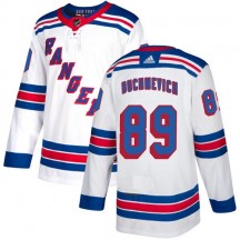 Youth Adidas New York Rangers Pavel Buchnevich White Away Jersey - Authentic