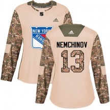 Women's Adidas New York Rangers Sergei Nemchinov White Away Jersey - Premier