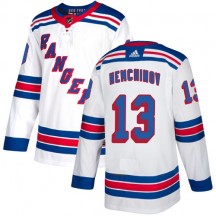 Youth Adidas New York Rangers Sergei Nemchinov White Away Jersey - Authentic