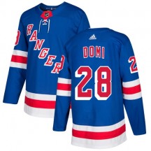 Youth Adidas New York Rangers Tie Domi Royal Blue Home Jersey - Authentic