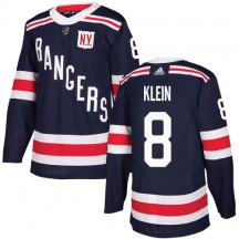 Men's Adidas New York Rangers Kevin Klein Navy Blue 2018 Winter Classic Jersey - Authentic