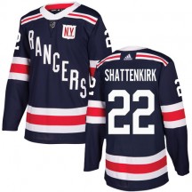 Youth Adidas New York Rangers Kevin Shattenkirk Navy Blue 2018 Winter Classic Jersey - Authentic