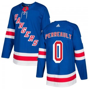 Men's Adidas New York Rangers Gabriel Perreault Royal Blue Home Jersey - Authentic