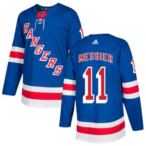 Youth Adidas New York Rangers Mark Messier Royal Blue Home Jersey - Authentic