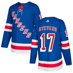 Youth Adidas New York Rangers Kevin Stevens Royal Blue Home Jersey - Authentic