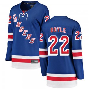 Women's Fanatics Branded New York Rangers Dan Boyle Blue Home Jersey - Breakaway