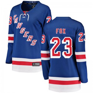 Women's Fanatics Branded New York Rangers Adam Fox Blue Home Jersey - Breakaway