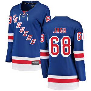 Women's Fanatics Branded New York Rangers Jaromir Jagr Blue Home Jersey - Breakaway