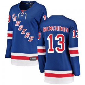 Women's Fanatics Branded New York Rangers Sergei Nemchinov Blue Home Jersey - Breakaway