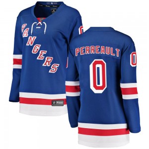 Women's Fanatics Branded New York Rangers Gabriel Perreault Blue Home Jersey - Breakaway