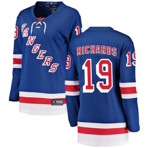 Women's Fanatics Branded New York Rangers Brad Richards Blue Home Jersey - Breakaway