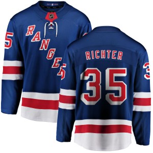 Men's Fanatics Branded New York Rangers Mike Richter Blue Home Jersey - Breakaway