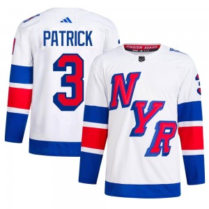 Men's Adidas New York Rangers James Patrick White 2024 Stadium Series Primegreen Jersey - Authentic