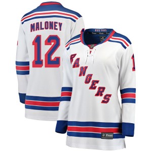 Women's Fanatics Branded New York Rangers Don Maloney White Away Jersey - Breakaway