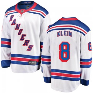 Men's Fanatics Branded New York Rangers Kevin Klein White Away Jersey - Breakaway
