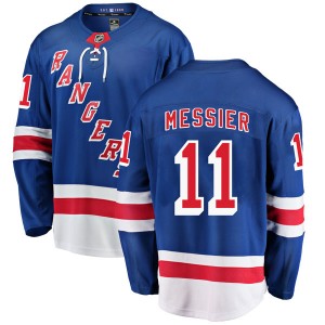 Men's Fanatics Branded New York Rangers Mark Messier Blue Home Jersey - Breakaway