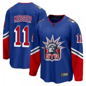 Men's Fanatics Branded New York Rangers Mark Messier Royal Special Edition 2.0 Jersey - Breakaway