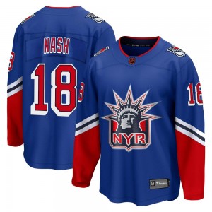 Men's Fanatics Branded New York Rangers Riley Nash Royal Special Edition 2.0 Jersey - Breakaway