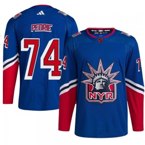 Youth Adidas New York Rangers Vince Pedrie Royal Reverse Retro 2.0 Jersey - Authentic