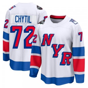 Men's Fanatics Branded New York Rangers Filip Chytil White 2024 Stadium Series Jersey - Breakaway