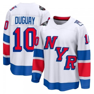 Men's Fanatics Branded New York Rangers Ron Duguay White 2024 Stadium Series Jersey - Breakaway