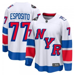 Men's Fanatics Branded New York Rangers Phil Esposito White 2024 Stadium Series Jersey - Breakaway