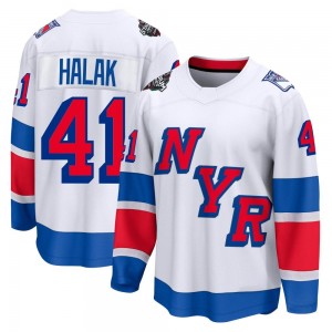 Men's Fanatics Branded New York Rangers Jaroslav Halak White 2024 Stadium Series Jersey - Breakaway