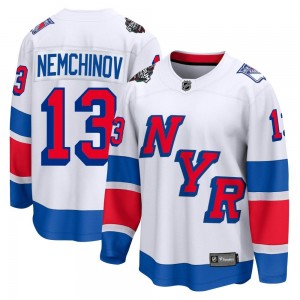 Men's Fanatics Branded New York Rangers Sergei Nemchinov White 2024 Stadium Series Jersey - Breakaway