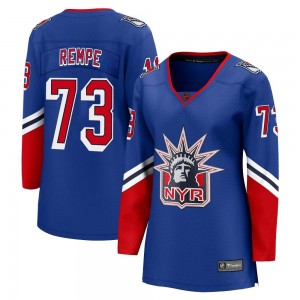 Women's Fanatics Branded New York Rangers Matt Rempe Royal Special Edition 2.0 Jersey - Breakaway
