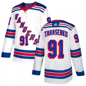 Men's Adidas New York Rangers Vladimir Tarasenko White Jersey - Authentic